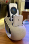 Remote Control Stand, 3-Slot Plastic Controller Holder - 2