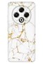 Spark 30 Kl6 Case Byy-78 Patterned Tpu Silicone Yellow White Marble