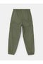 Lcw Kids Khaki Girl's Jogger Pants with Elastic Waist - 2