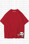 Unisex Women's Men's Mndsches Panda Special Design Printed Oversize T-Shirt