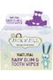 Jack N' Jill Baby Gum & Tooth Wipes - Natural, Xylitol, Soft Cotton, 25 Wipes