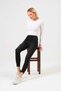 Women's Smoked High Waist Narrow Leg Power Lycra Gathering Effect Laser Ripped Super Skinny Jeans Pantalon - 6