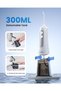 Cordless Oral Irrigator, 300ML Water Flosser, 4 Modes, 5 Tips, IPX7, USB Rechargeable - 6