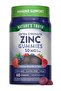 Zinc Gummies for Adults | 50 mg | 60 Count | Vegan, Non-GMO, Gluten Free | Mixed Berry