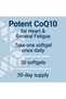 Ubiquinol CoQ10 200mg with Shilajit – Heart Health, Energy, Antioxidant – 30 Softgels - 4