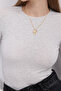 Crew Neck Basic Blouse B1496-Dk2 - 3
