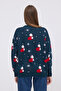 Snowflake Christmas Themed Knitwear Sweater K3335-B3 - 5