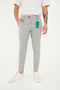New Season Men's Gray Color Quality Flexible Ankle Length Fabric Trousers
