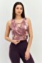 Women Sportswear Fit Sleeveless Training Crop Top, Multicolor