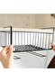 2 Pack Under Shelf Mesh Basket – Multipurpose Hanging Storage Organizer for Kitchen Pantry - 6