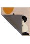 Seda Collection Cute Panda and Bees Patterned Woven Base Modern Decorative Carpet Seda44 - 4