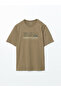 Nevavm Oval Collar Printed Combed Cotton Men's T-Shirt - 5