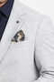 Modern Men's Blazer Mono Collar 360 Stretching Half Lining Jacket - 3