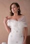Women's Fish Model Stone and Organza Tulle Detailed Promise Dress Evening Dress - 3