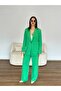 Linen Trousers Jacket Set - 3