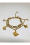 1. Grade Quality 316L Surgical Steel Women's Bracelet, Double Chain with Butterfly Figure Model No 13