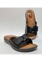 Women's Home and Street Slippers with Special Gel Pad, Anatomic Sole, Adjustable Velcro for Heel Spurs