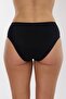 63069 Black Semi-High Waist Bikini Bottom - 2