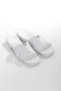 Mi̇a028-1022 Genuine Leather Women's Daily-Wedding-Leisure-White Holiday Slippers - 7