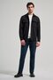 Black Dobby Baby Collar Self-Cotton Unlined-Unpadded Standard Fit Coat 1007245163 - 2
