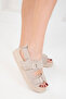 Skin Suede Women's Sandals 20350 - 5