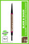 Blade & Shade, Dual Edged Brow Pencil, Up to 16HR wear, Taupe