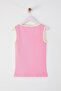 Yellow Knitted Tank Top Tkdss25Al00004 - 3