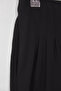 Siyah Kız Çocuk %100 Pamuk Basic Lastikli Wide Leg Örme Pantolon TKDSS25PL00003 - 2