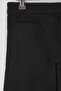 Siyah Kız Çocuk %100 Pamuk Basic Lastikli Wide Leg Örme Pantolon TKDSS25PL00003 - 3