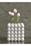 Decorative Bubble Pattern Vase - 3