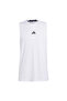 Is3795 D4T Tank White O Neck Men's Tank Top - 5