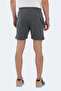Naida in Men's Dark Gray Shorts with Pockets - 6