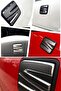 مجموعة ملصقات مطلية بشعار Seat Ateca - متوافقة مع موديلات 2016-2020 بدون مكياج - 3