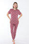 Short Sleeve Summer Pijamas Suit - 6