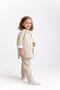 Flower Gabardine Girl's Trousers - 4