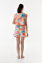 Women's Hooded Shorts Summer Printed Combed Cotton Pajama Set - 4