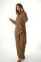 Women's 100% Modal Summer Tie Elastic Waist Suit - 3
