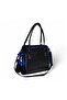 Crochet Knitted Detailed Leather Shoulder Bag, Handmade Special Design Tote Bag - 5