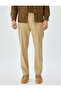 Chino Trousers Gabardine Pocket Detailed Buttoned Cotton - 3