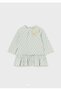 Baby Girl Green Knitted Dress 2908
