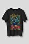 Black T-Shirt Opeth Metal Music Printed Regular Fit Tee