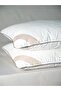 2 Pieces 100% Goose Feather Filled, 30 Pieces Antibacterial Sleeping Pillow - 50X70 1000Gr - 4