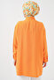 Orange Women's Long Shirt Tunic 5945 - 6