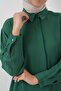 Women's Long Shirt Tunic 5945 - Emerald Green - 4