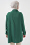 Women's Long Shirt Tunic 5945 - Emerald Green - 5