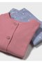 01-04 Years Old Baby Girl Pink Tights Triple Set - Pink - 3