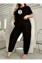 Women's Printed Tracksuit Set T-Shirt Jogger Sweatpants - Bottom Top Set