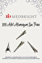 100Pcs Barrette of Aluminum Hair Claw - High Quality, Durable and Stylish! - 2