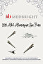 100Pcs Barrette of Aluminum Hair Claw - High Quality, Durable and Stylish! - 3