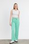 Water Green Elastic Waist Trousers 2111 - 6